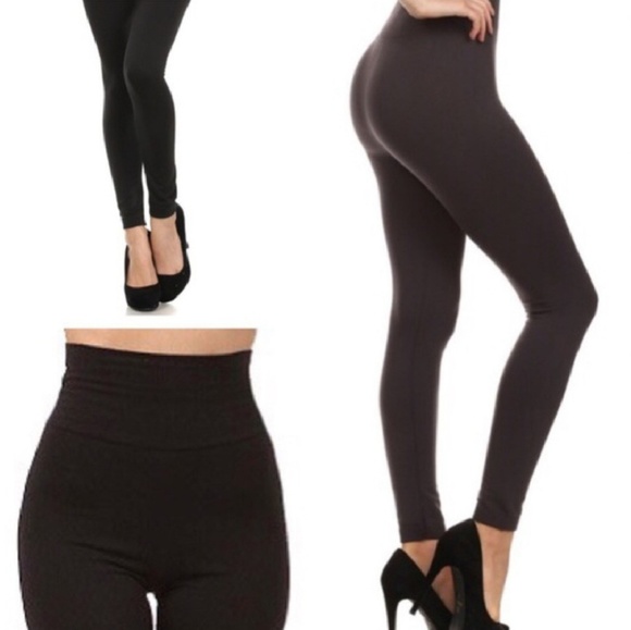 Nitro Boutique Pants - NITRO BOUTIQUE  Black High waist Leggings